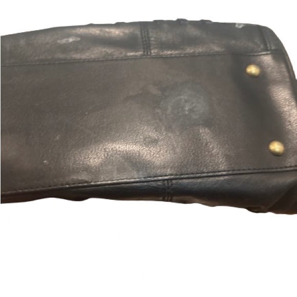 KENNETH COLE, VINTAGE black leather bag - Picture 6 of 6